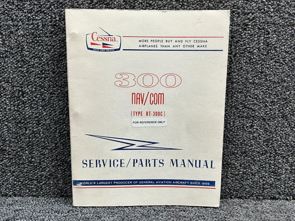 D4516-13 Cessna 300 Navigation, Communication Service, Parts Manual (Year: 1973)