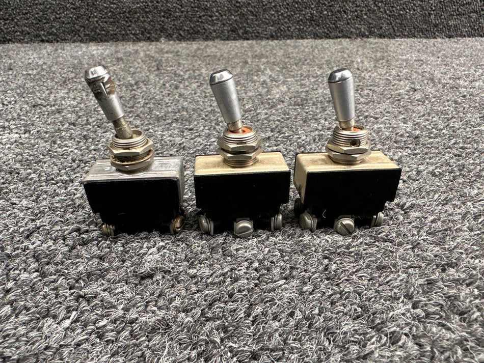 35-380053-3, 35-380053-7 Cutler Hammer, JBT Toggle Switches (Set of 3)