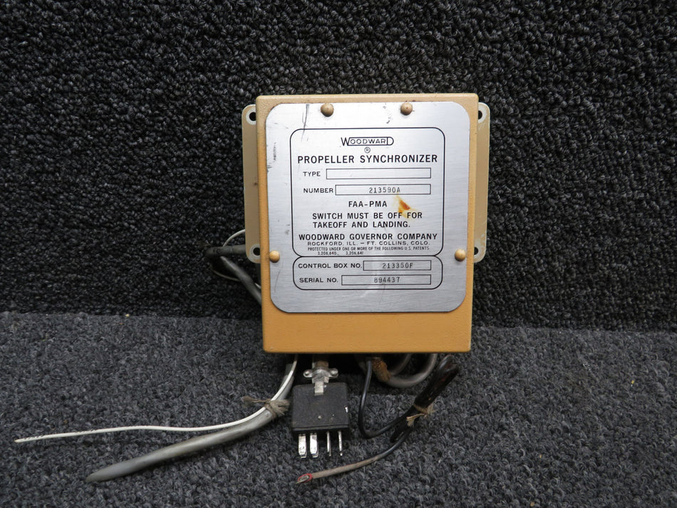 213590A, 213350F Woodward Propeller Synchronizer