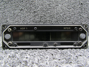 622-1942-011 Collins 339R-4 Remote Readout Unit ADF and XPDR Placards