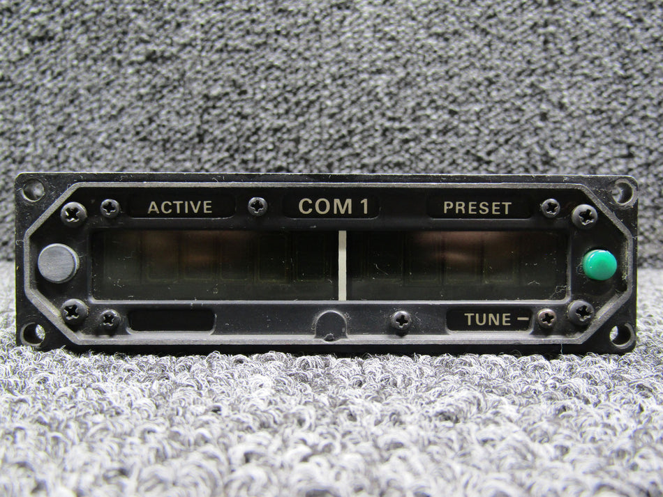 622-1945-011 Collins 339R-7 Remote Readout Unit Active and Preset Placards