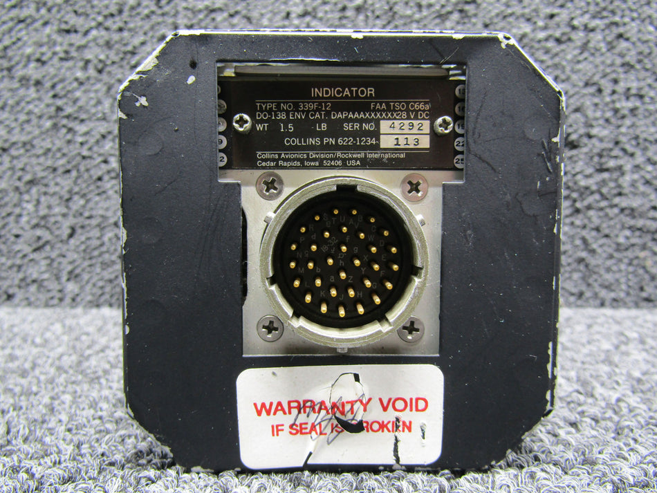 622-1234-013 Collins 339F-12 DME Indicator Unit