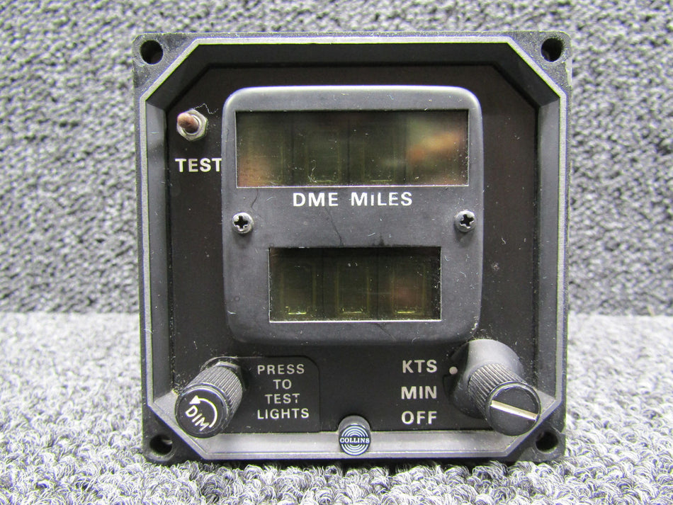 622-1234-005 Collins 339F-12 DME Indicator (Volts: 28) (Scratched)