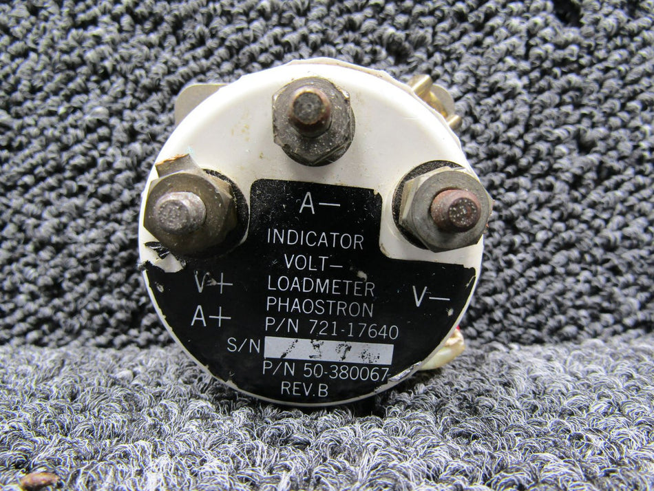 721-17640 (Alt:50-380067) Beechcraft Voltage Load Indicator