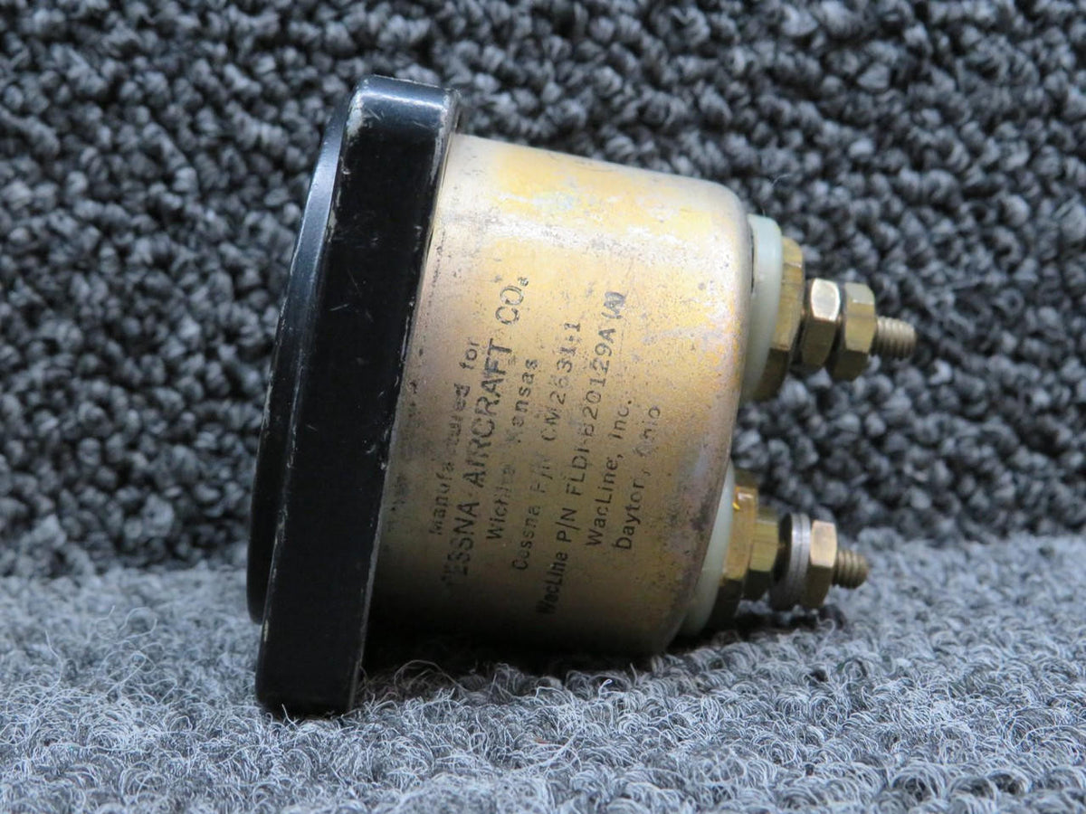 Wacline B20129A (Alt: CM2631-1) Wacline Propeller De-Ice Ammeter Indicator (Amps: 0-30)