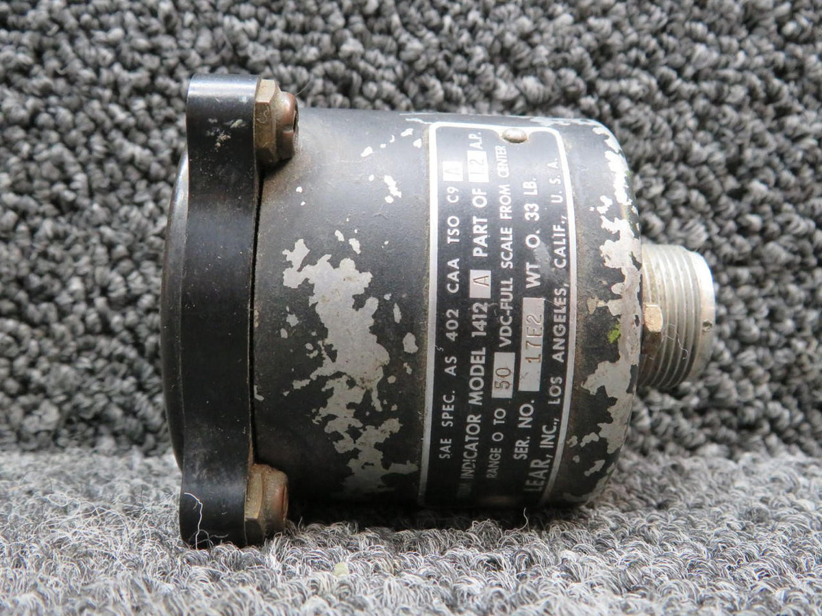 LEAR 1412B Lear Aircraft Rudder Trim Indicator