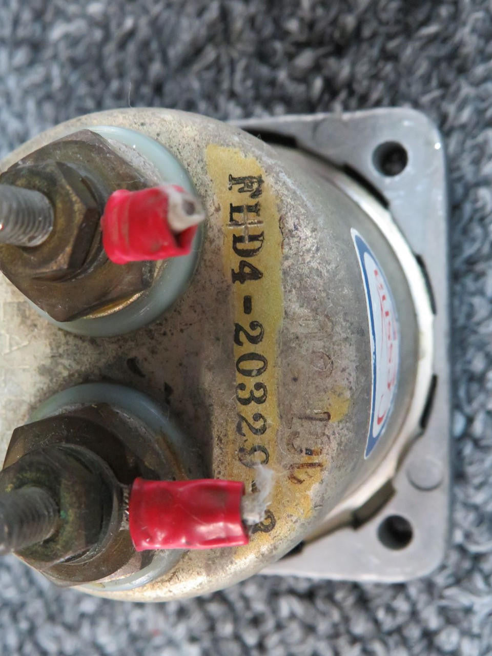 Cessna Aircraft Parts FLD4-20329-3 Cessna Ammeter Indicator (Amps: -120 to 120)