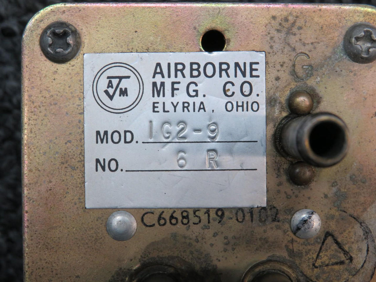 Airborne 1G2-9 (Alt: C668519-0102) Airborne Suction Indicator