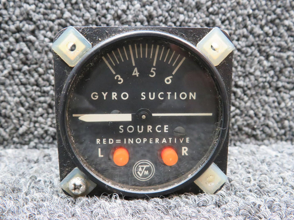 Airborne 1G2-1 Airborne Systems Gyro Suction Indicator