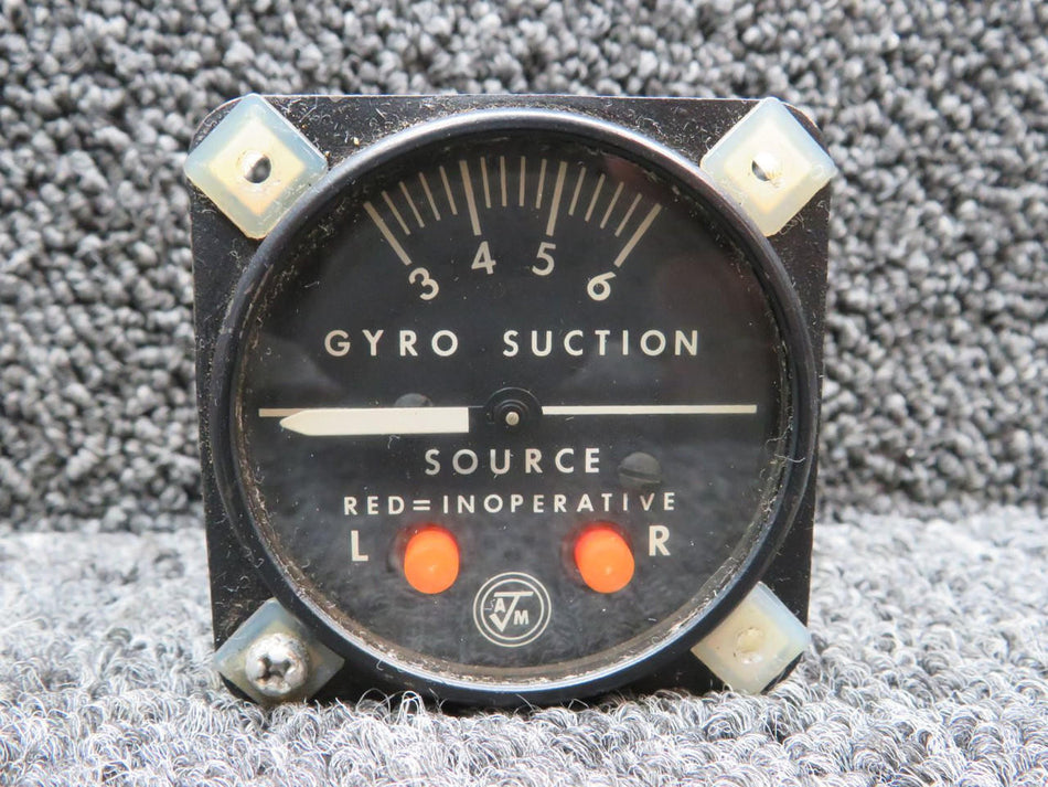 Airborne 1G2-1 Airborne Systems Gyro Suction Indicator