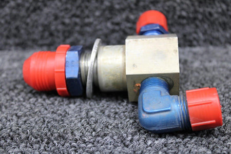 Cessna Aircraft Parts 1516219-1 Cessna T337G Fuel Line Reducer Tee LH
