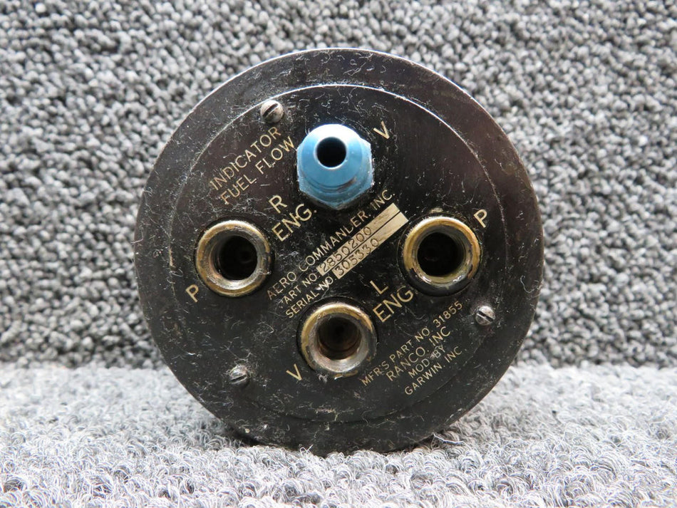 Ranco 31855 (Alt: 2850200) Ranco Dual Fuel Flow Indicator