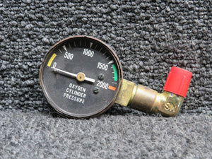 C166010-0101 Cessna T337G Oxygen Cylinder Pressure Indicator
