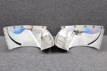Cessna Aircraft Parts 1552170-1, 1552170-2 Cessna T337G Forward Engine Nose Cap Set LH and RH