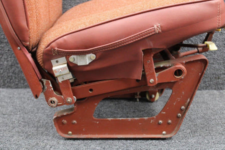 Cessna Aircraft Parts 1514232-12 Cessna T337G Pilot Infinite Adjust Seat Assembly (Rails: 10”)