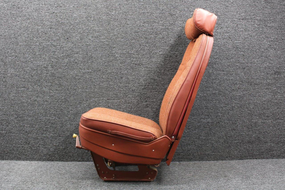 Cessna Aircraft Parts 1514232-12 Cessna T337G Pilot Infinite Adjust Seat Assembly (Rails: 10”)