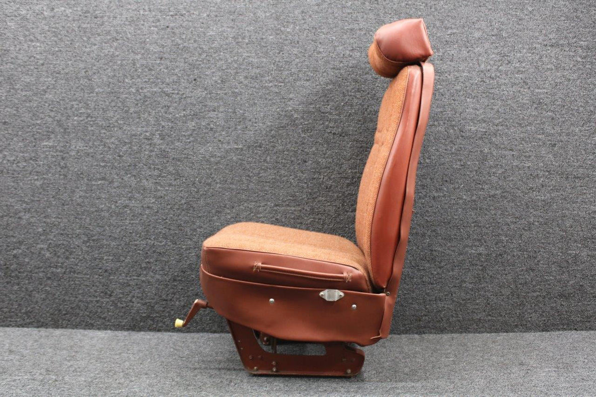 Cessna Aircraft Parts 15414232-13 Cessna T337G Co-Pilot Infinite Adjust Seat Assembly (Rails: 10”)