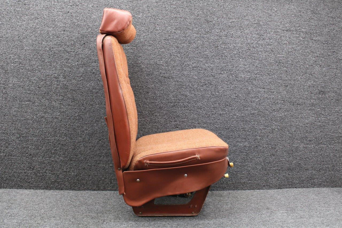 Cessna Aircraft Parts 15414232-13 Cessna T337G Co-Pilot Infinite Adjust Seat Assembly (Rails: 10”)