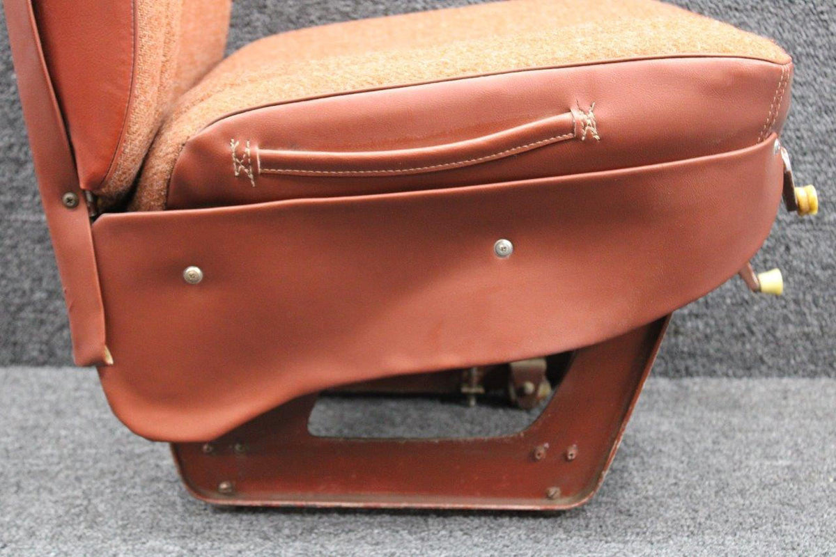 Cessna Aircraft Parts 15414232-13 Cessna T337G Co-Pilot Infinite Adjust Seat Assembly (Rails: 10”)
