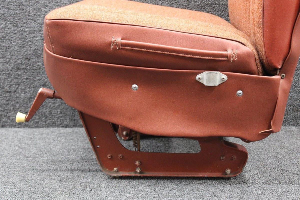 Cessna Aircraft Parts 15414232-13 Cessna T337G Co-Pilot Infinite Adjust Seat Assembly (Rails: 10”)