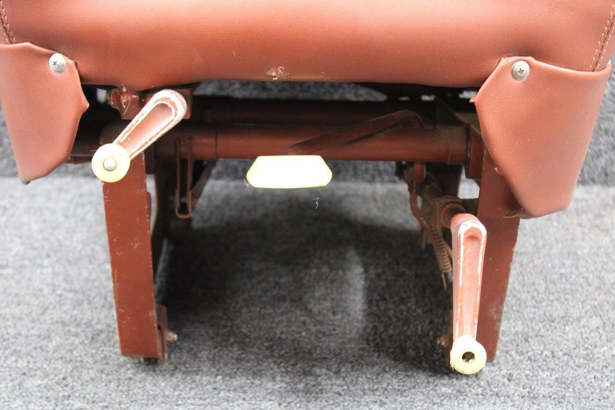 Cessna Aircraft Parts 15414232-13 Cessna T337G Co-Pilot Infinite Adjust Seat Assembly (Rails: 10”)
