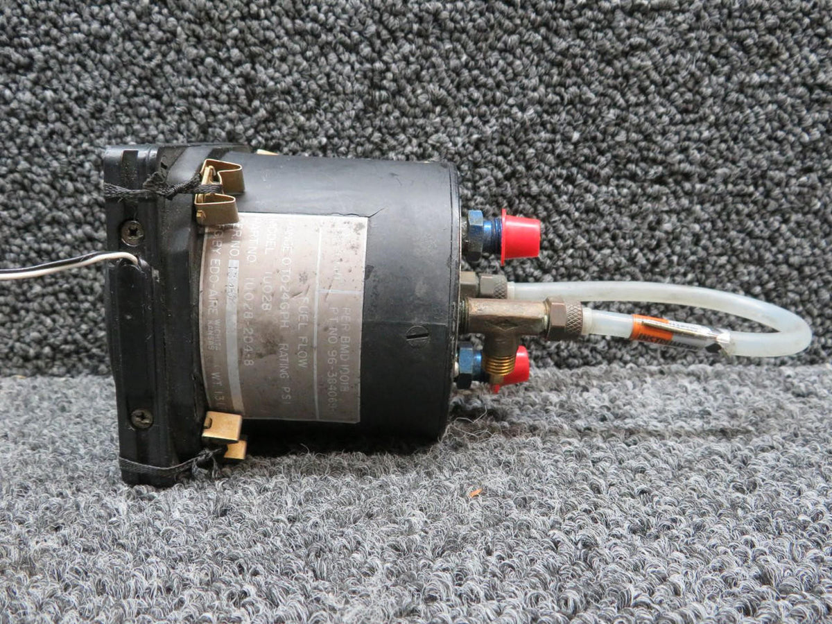 Edo-Aire 96-384069-1 (Alt: IU028-204-8) Edo-Aire Dual Fuel Flow Indicator (0-24 GPH)