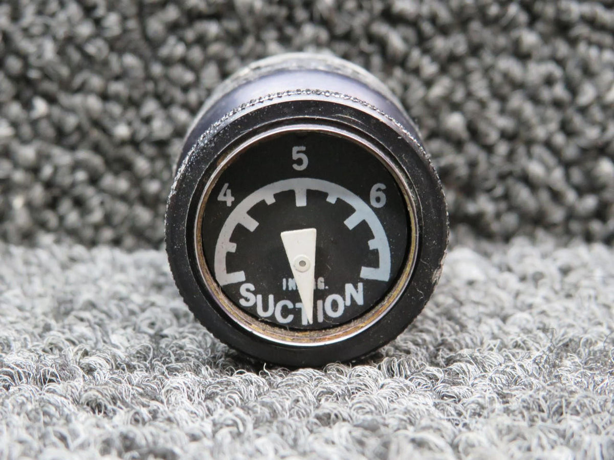 Cessna Aircraft Parts C668509-0101 Cessna Suction Indicator (Missing Glass)