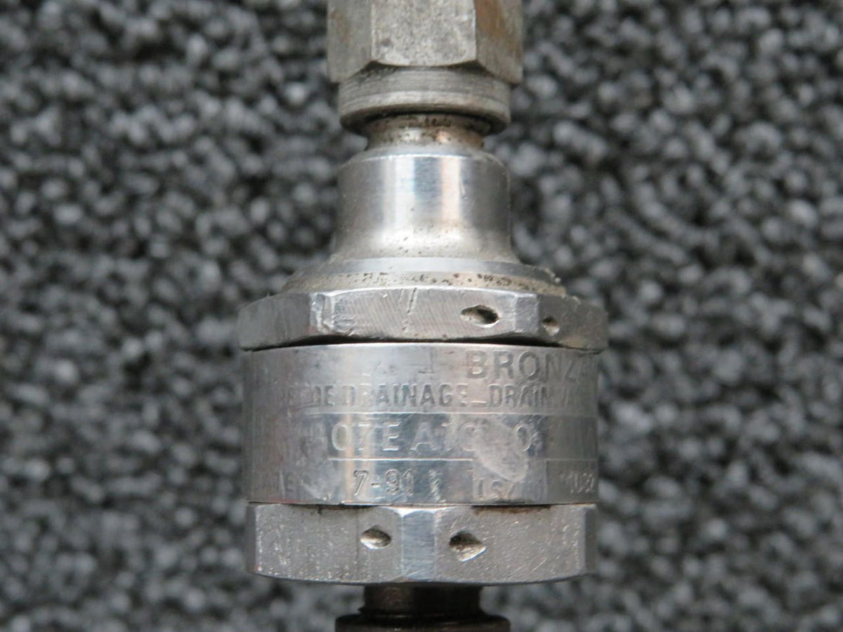 Bronzavia B07EA10-0 Bronzavia Drainage Valve with Modification