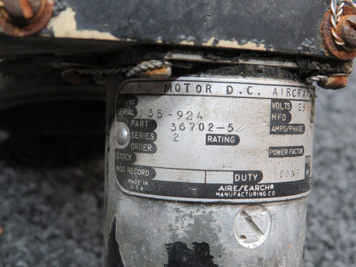 Airesearch 36702-5, 321934-1, 540468-2 IAI 1121 Airesearch Rotator Actuary