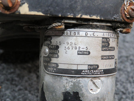 Airesearch 36702-5, 321934-1, 540468-2 IAI 1121 Airesearch Rotator Actuary