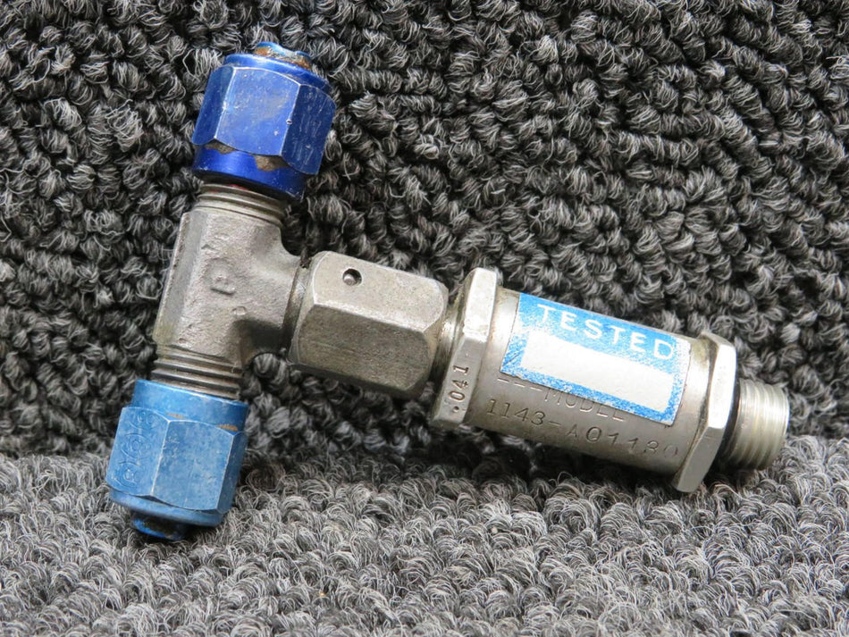 Tactair 1143-A01130 Tactair Check Valve Assembly