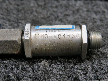 Tactair 1143-A01130 Tactair Check Valve Assembly