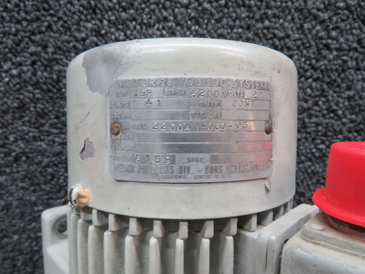 Pesco 220041-030-03 Pesco DC System Motor with Serviceable Tag (Volts: 27)