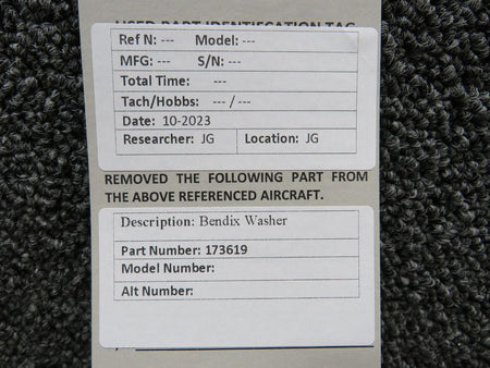Bendix 173619 Bendix Washer (New Old Stock)