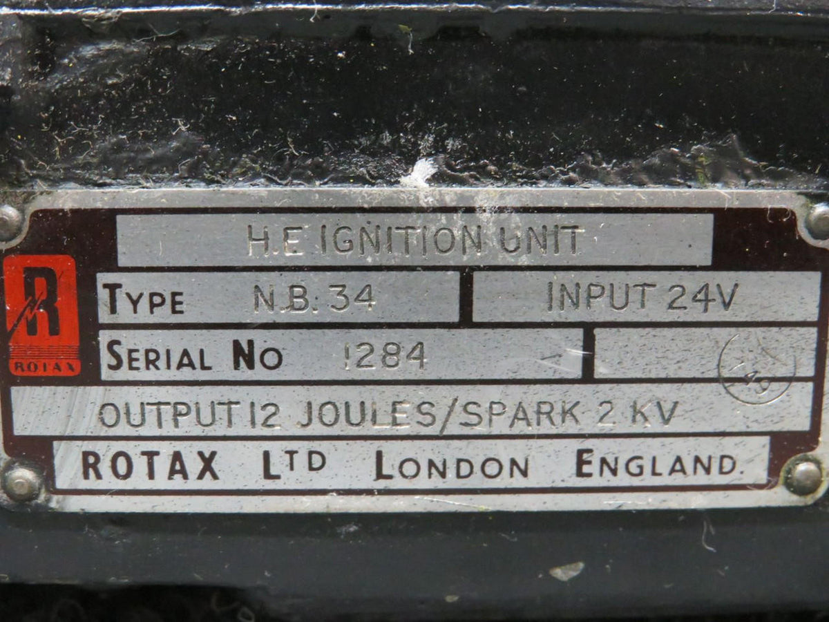 Rotax NB-34 Rotax HE Ignition Unit (Volts: 24) (Core)