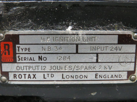 Rotax NB-34 Rotax HE Ignition Unit (Volts: 24) (Core)