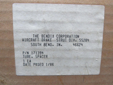 Bendix Aviation 171394 Bendix Tub Spacer (New Old Stock)