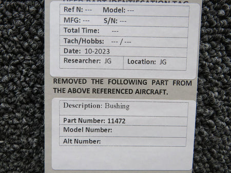 Does Not Apply 11472 Bushing (New Old Stock)