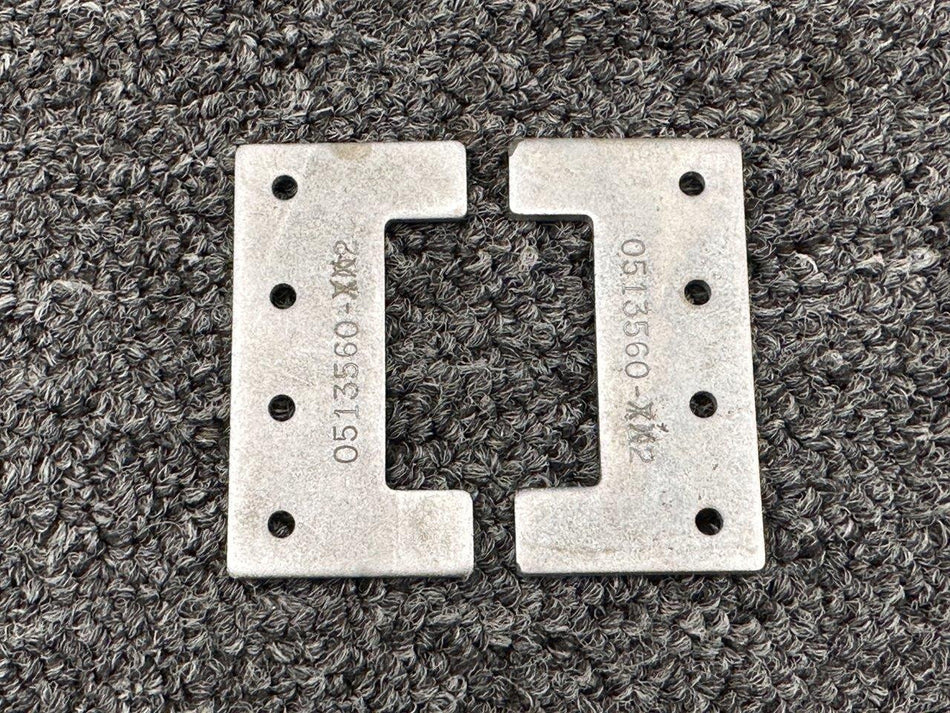 0513560-2 Cessna Seat Plate (Set of 2) (New Old Stock)