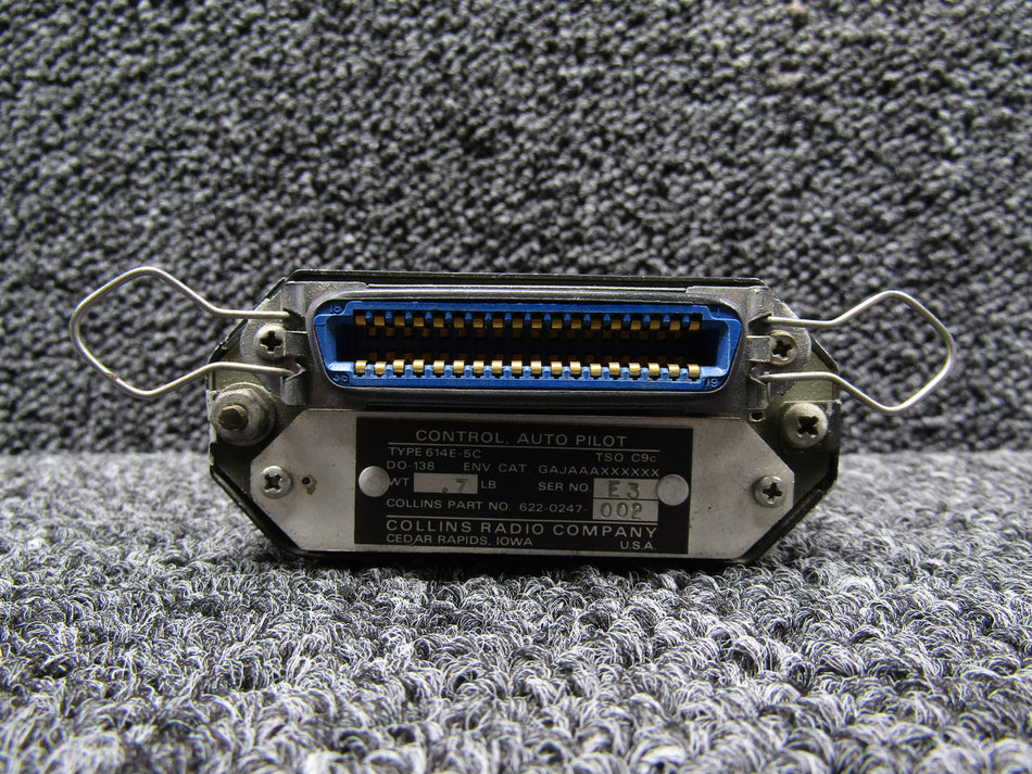 622-0247-002 Collins 614E-5C Auto Pilot Control