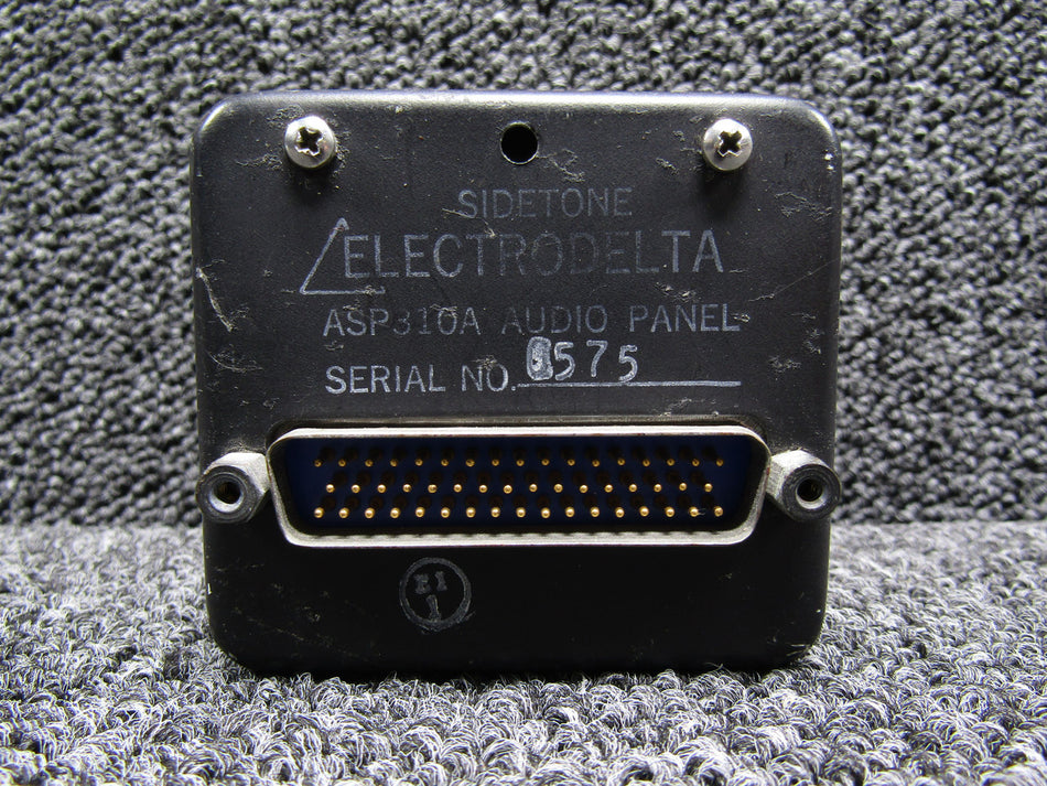 ASP310A Sidetone Audio Panel (Missing Knob)