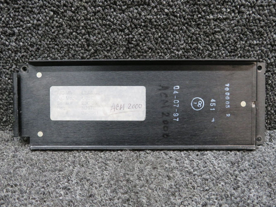 800005-1 AirCell ACM-2000 Mounting Tray