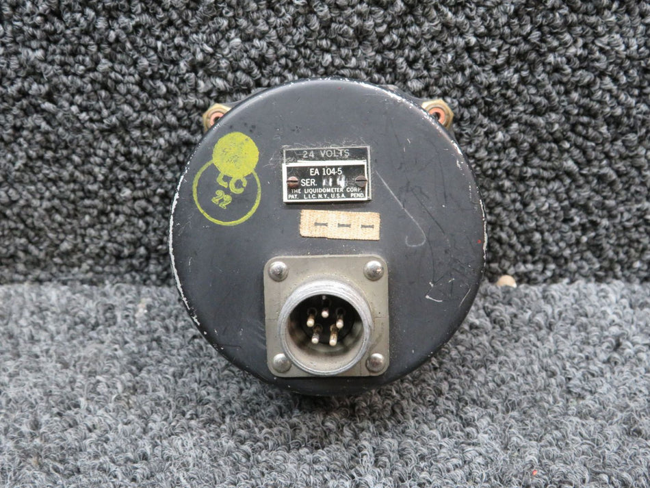 EA104-5 Liquidometer Corp. Dual Fuel Quantity Indicator (Volts: 24)