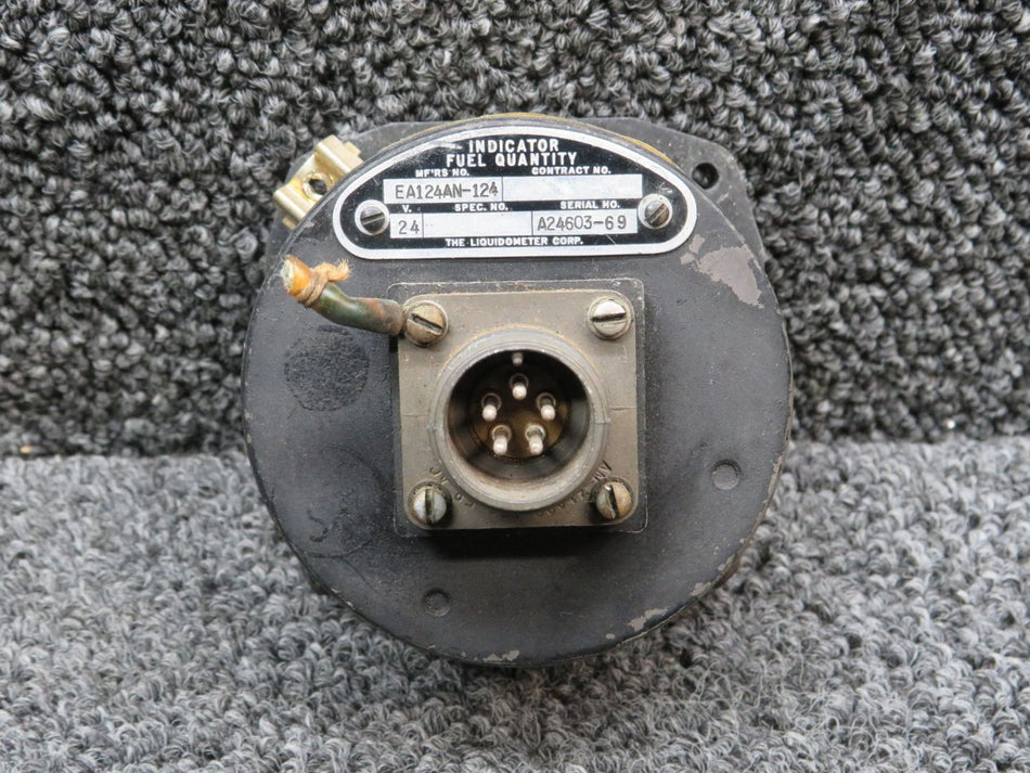 EA124AN-124 Liquidometer Corp. Dual Fuel Quantity Indicator (Volts: 24)