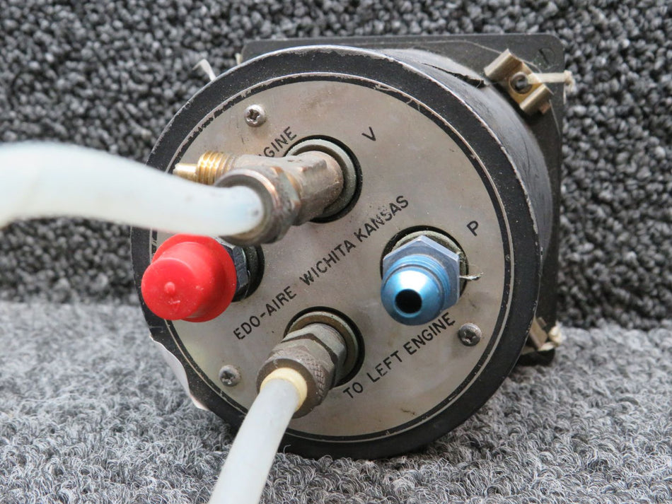 IU028-204-8 (Alt: 96-384069-1) Edo Aire Dual Fuel Flow Indicator