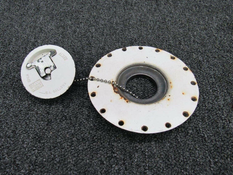 40343-000 / 454-258 Piper PA31-310 Fuel Filler Cap & Adapter BAS Part Sales | Airplane Parts
