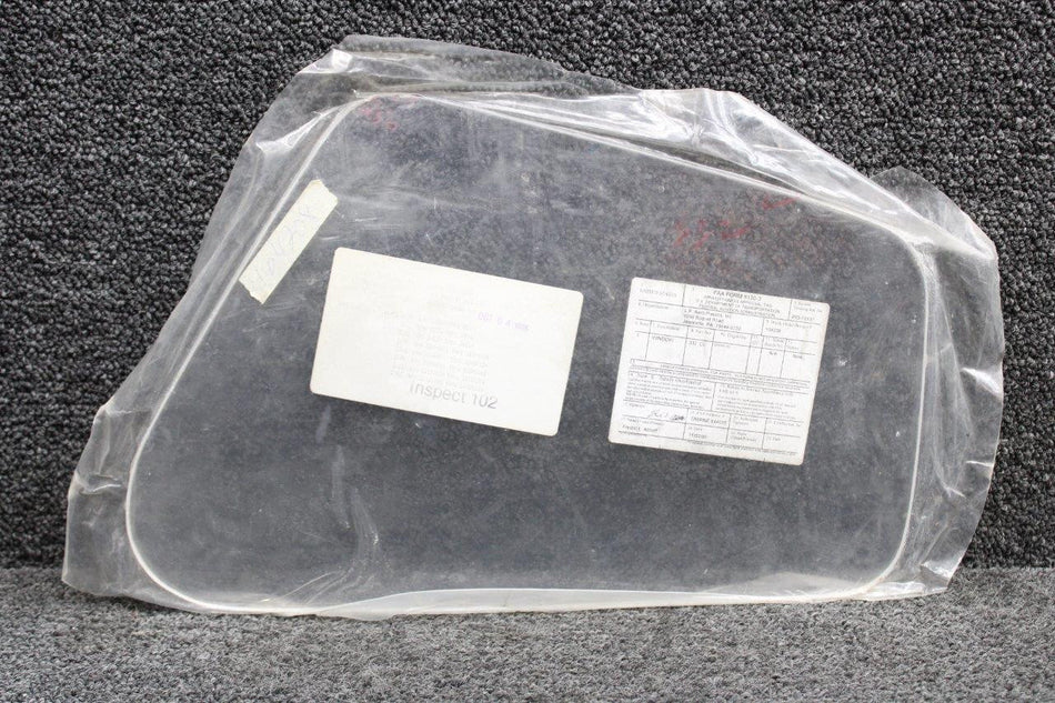 332 (Alt: 0811726-1) Cessna 310 LP Aero Plastics Vent Window LH w 8130-3 (NOS)