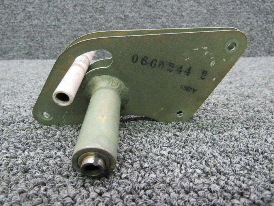 0660244-2 Cessna 305A L-19 RH Bellcrank Aileron BAS Part Sales | Airplane Parts