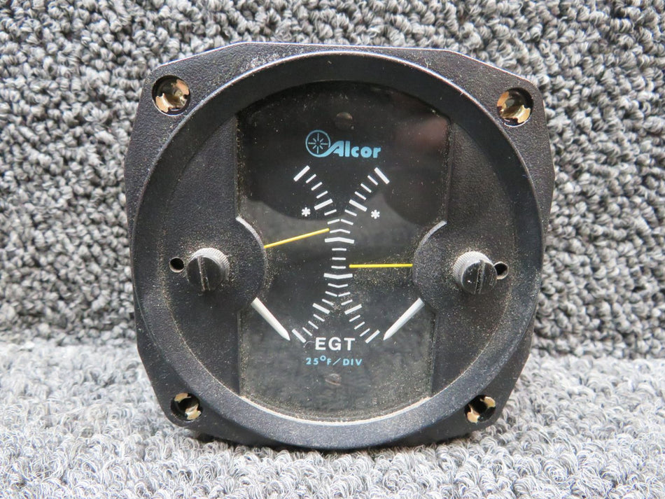 46155 Alcor Dual Exhaust Gas Temperature Indicator (Minus Probe)
