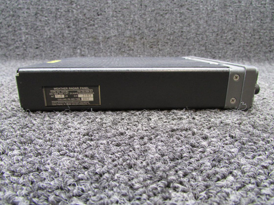 622-7338-002 Collins WXP-85C Weather Radar Panel with Mods